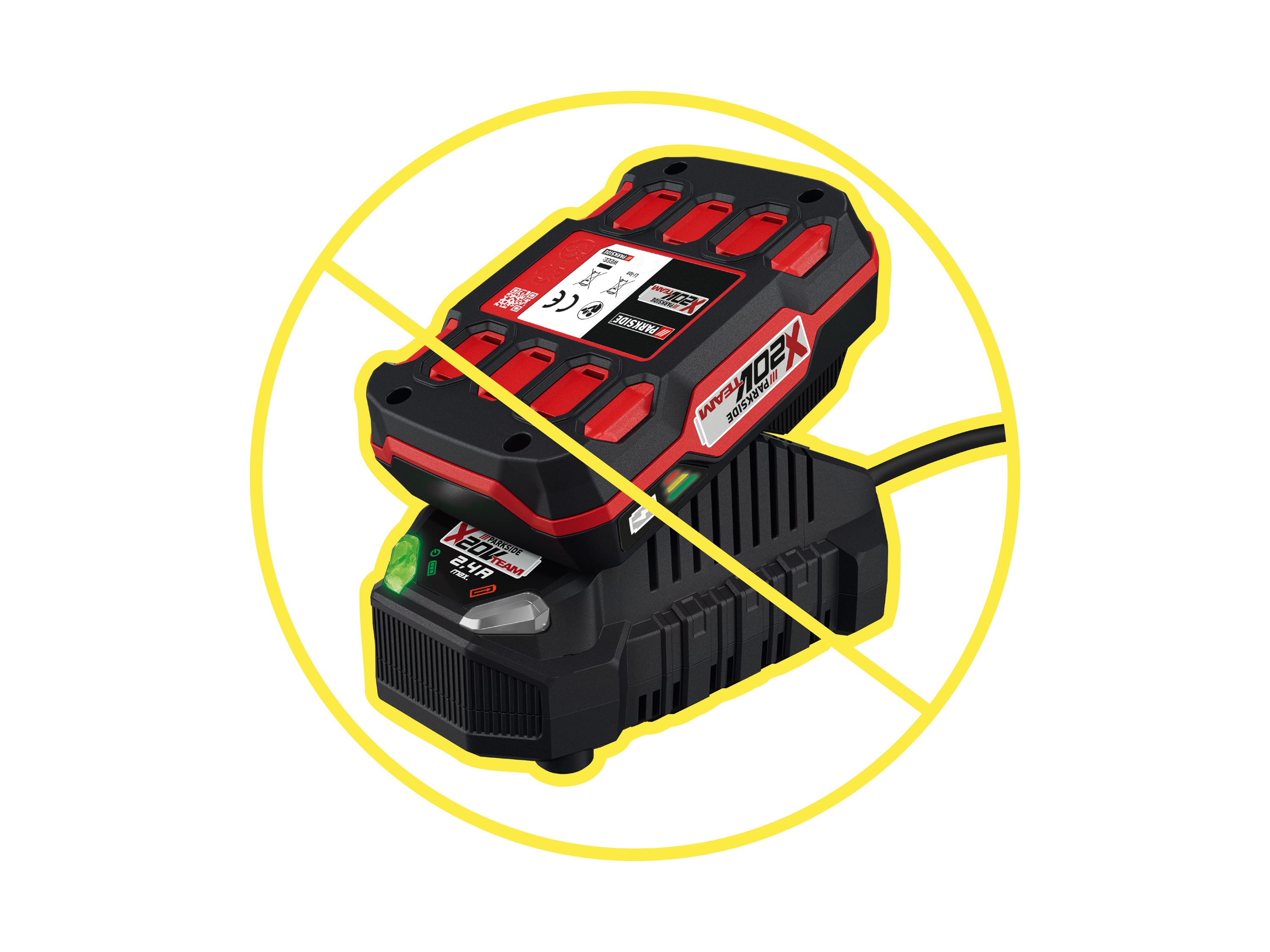 PARKSIDE® PLSSA 20-Li A1 (ohne Akku und Ladegerät) (Spotlicht)
