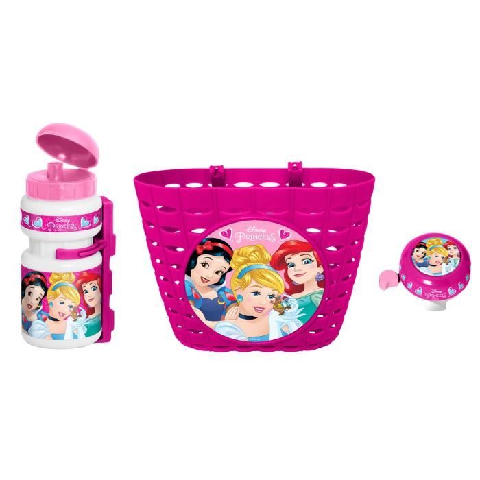 Disney Princesses Corbeille + Bidon + Sonnette