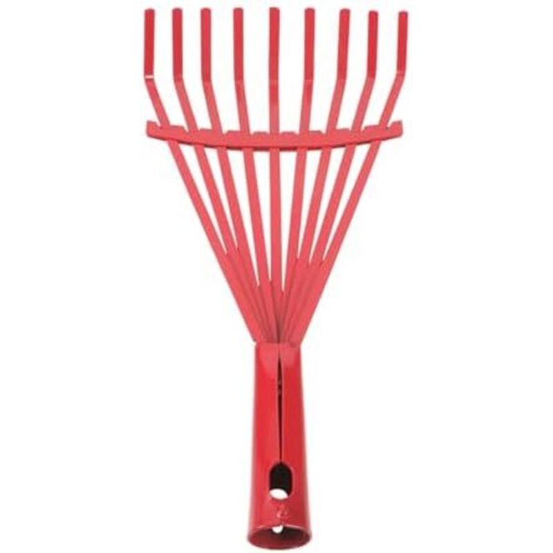 Professioneller Gartenrechen Mit Ergonomischem Griff Aus Kohlenstoffstahl Für Effizientes Arbeiten Im Garten.