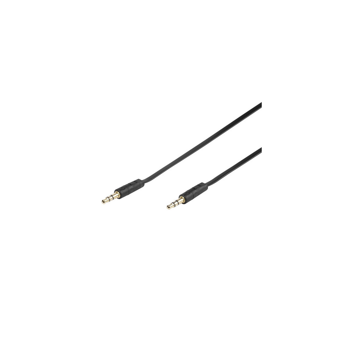 Vivanco 41133 Audio-kabel 1,5 M 3.5mm Schwarz