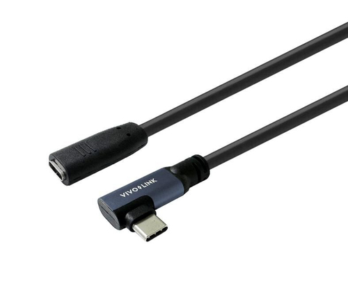 Usb-c-kabel, Abgewinkelt, 0,3 M, 20 Gbit/s, Usb 3.2