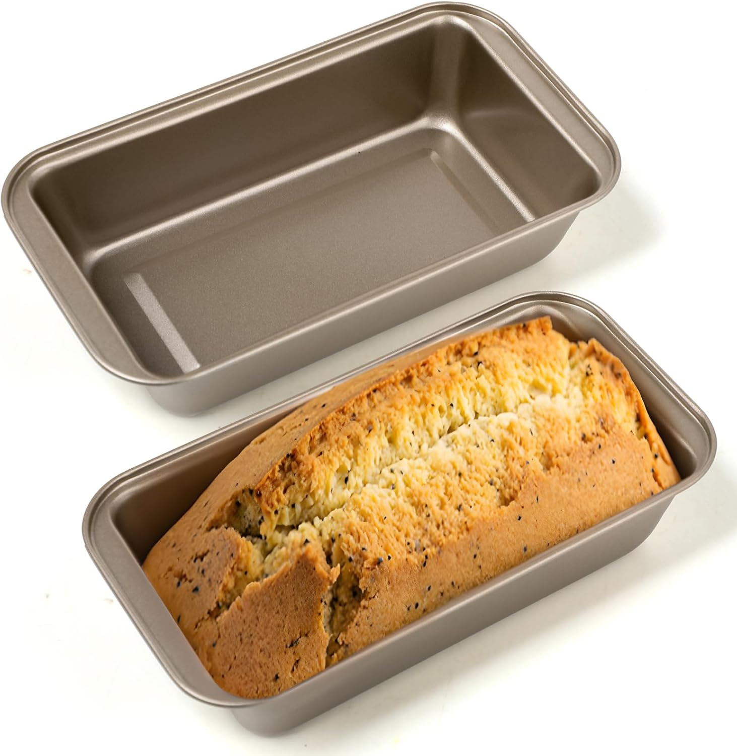 2-teiliges Sandwichbrot-formset – Kuchenform – Brotform – Geeignet Zum Backen Verschiedener Brotsorten – Perfekt Zum Backen Von Brot, Kuchen, Toast Und Anderen Süßspeisen