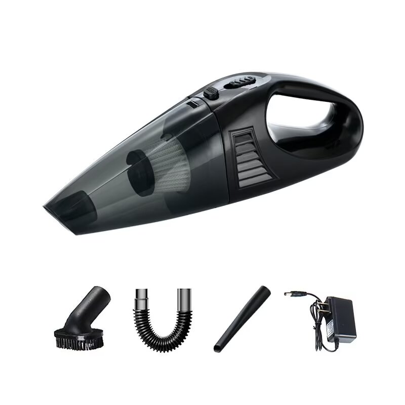 Leistungsstarker, Wiederaufladbarer, Kabelloser Handstaubsauger, Autostaubsauger Mit Multifunktionalem Zubehör Für Zuhause, Büro, Auto Und Haustierhaltung (schwarz)