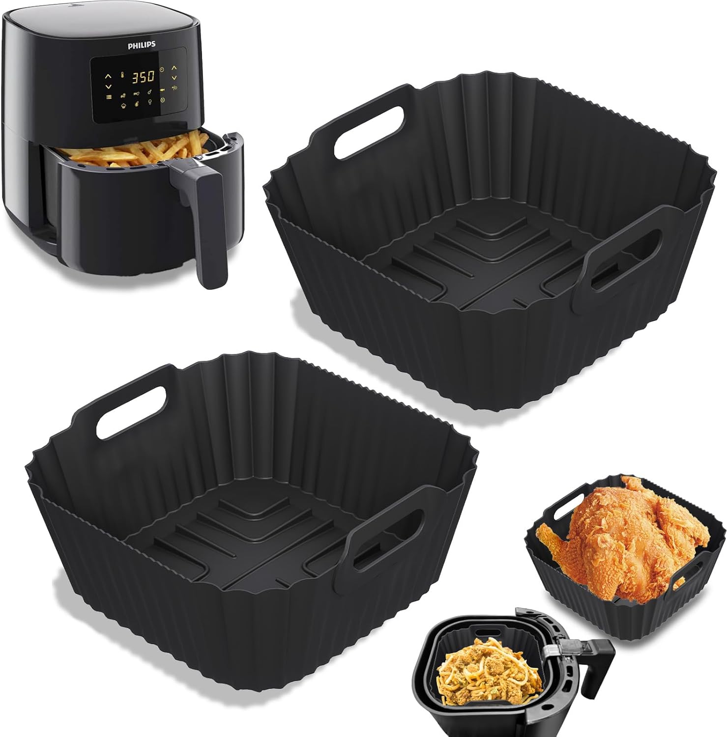 Heißluftfritteuse Und Zubehör Für Philips Hd9252/55, Wiederverwendbares Backpapier