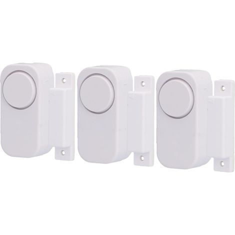 Set Mit 3 Fenster- Und Türalarmen Mit Magnetkontakt