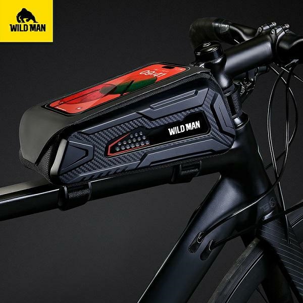 Wildman M90 Fahrradkoffer/halterung, Rahmentasche, Schwarz