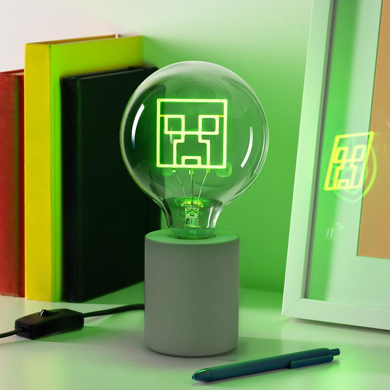 Paladone Creeper Led Lampe Grün 24,3 Cm Dekoration