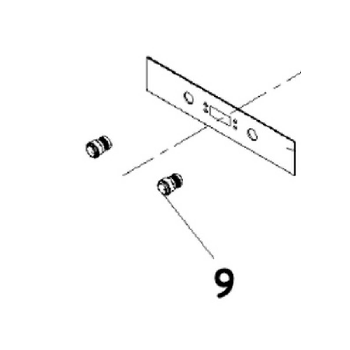 Ersatzteil - Einzelner Steuerknopf (kennzeichen 9) - - Proline