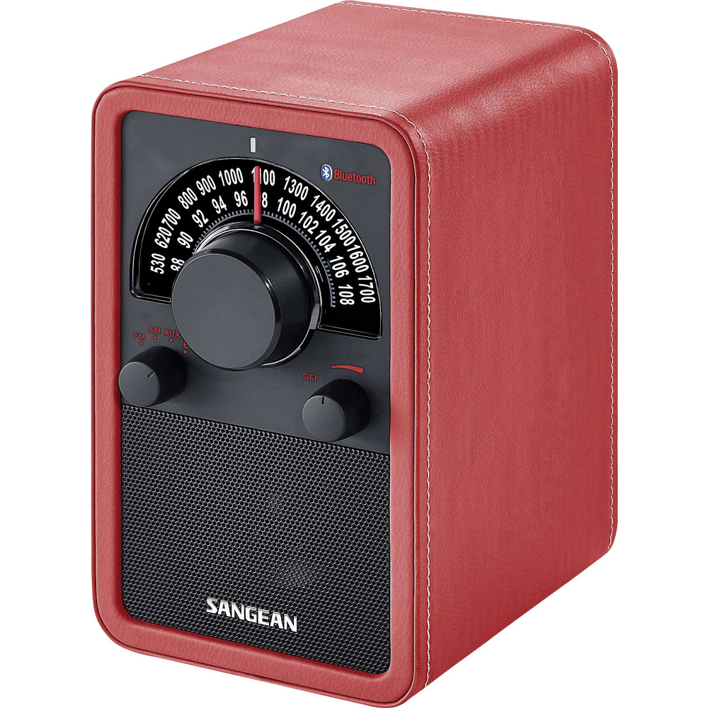 Sangean Wr-15bt Tischradio Ukw, Mw Aux, Bluetooth® Rot
