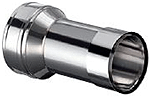 Ics Anschlussübergang 100mm Mit Doppelwandfutter 100mm