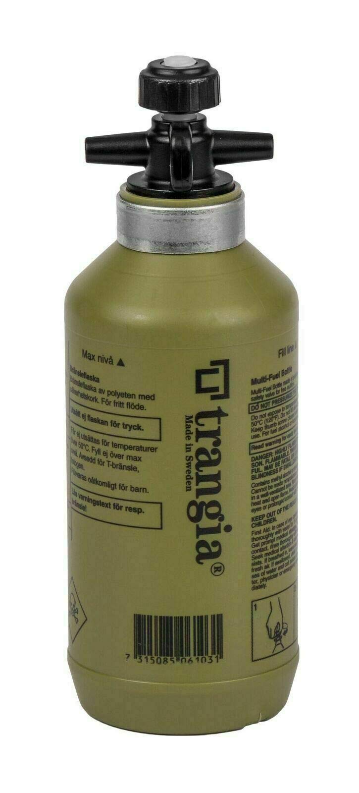 Kraftstoffflasche „olive“ 0,3 L, Polyethylen-kraftstoffflasche (olivfarben) [parallelimport]