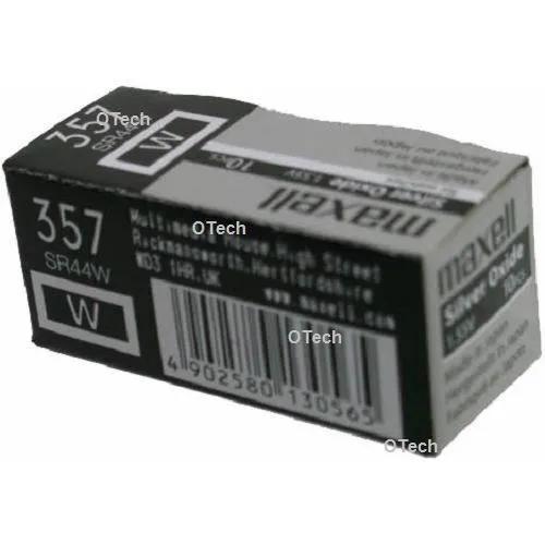 Knopfzelle Varta V357 Sr44 1 55 Volt 180 Mah