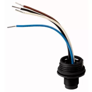 266136 M12b Einbaustecker M12 250 V Ip66 1 St. - Eaton