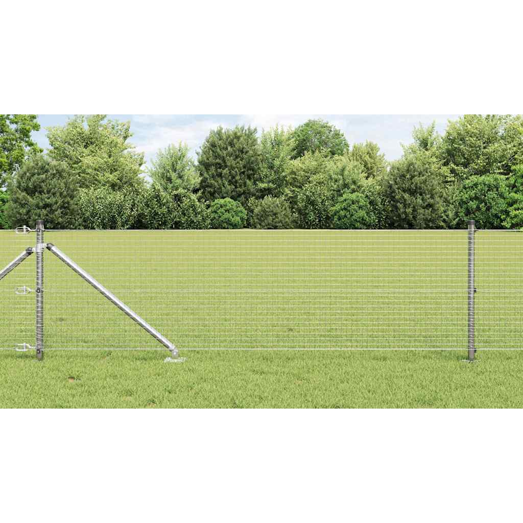 Vidaxl Clôture En Fil Soudé Avec Pointes 10 X 0,4 M Acier Galvanisé