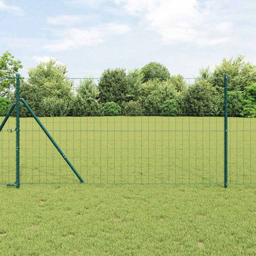 Vidaxl Fixation Au Sol Euro Pour Clôture 10 X 1 M Vert Maille