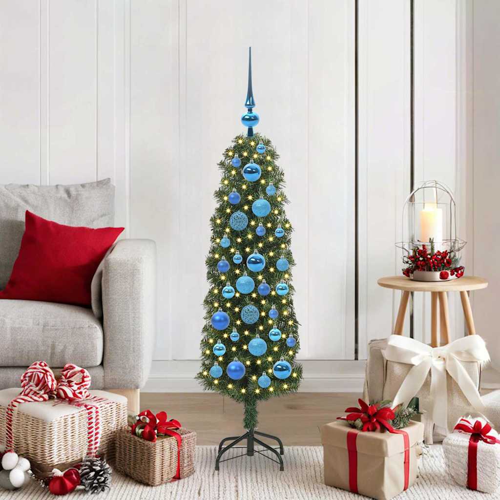 Vidaxl Sapin De Noël Artificiel Vert 120 Cm Pvc Et Acier Et Plastique