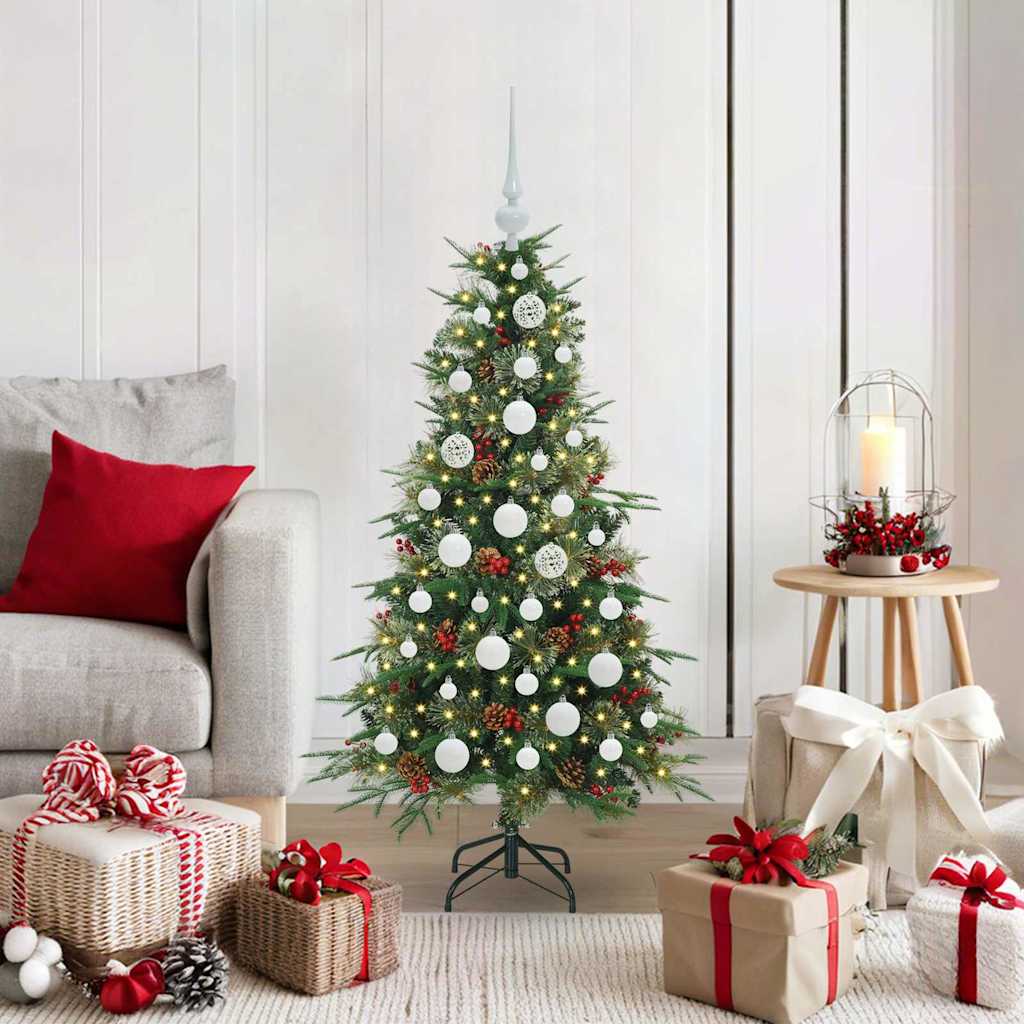 Vidaxl Sapin De Noël Artificiel À Branches Articulées Vert 120 Cm