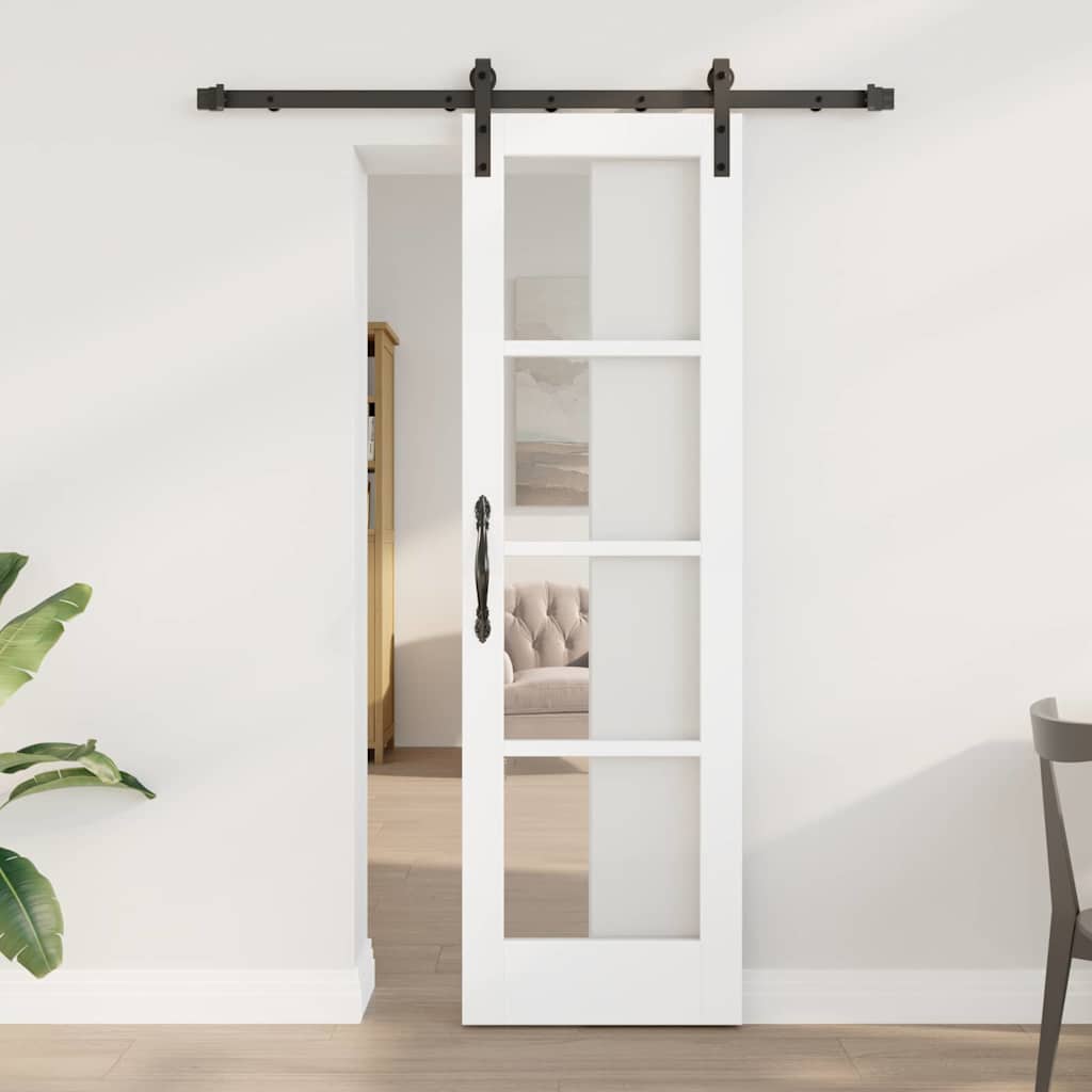 Vidaxl Porte Coulissante Orkdal Blanc 61 X 198,5 Cm