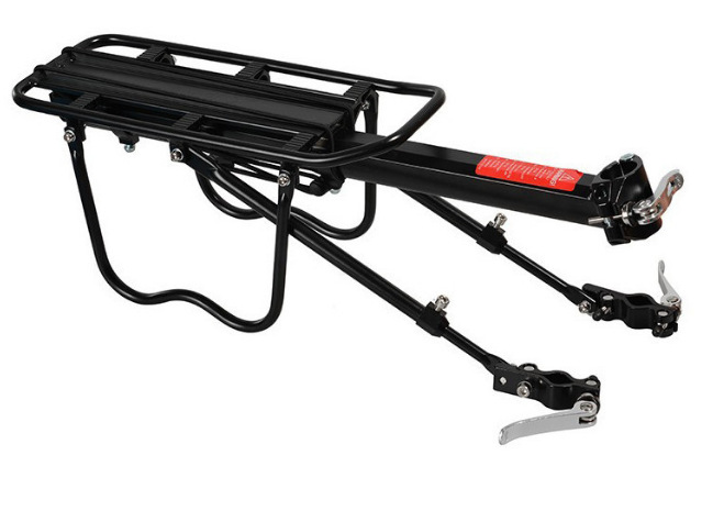 Gepäckträger Für Hinten, Universeller Aluminium-gepäckträger Für Mountainbikes, 50 Kg Tragkraft, Rücksitz