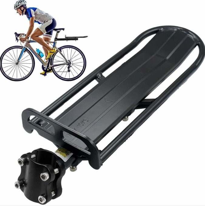 Fahrradgepäckträger, Universell Verstellbarer Gepäckträger, Fahrradzubehör, Schnellverschluss-gepäckträger