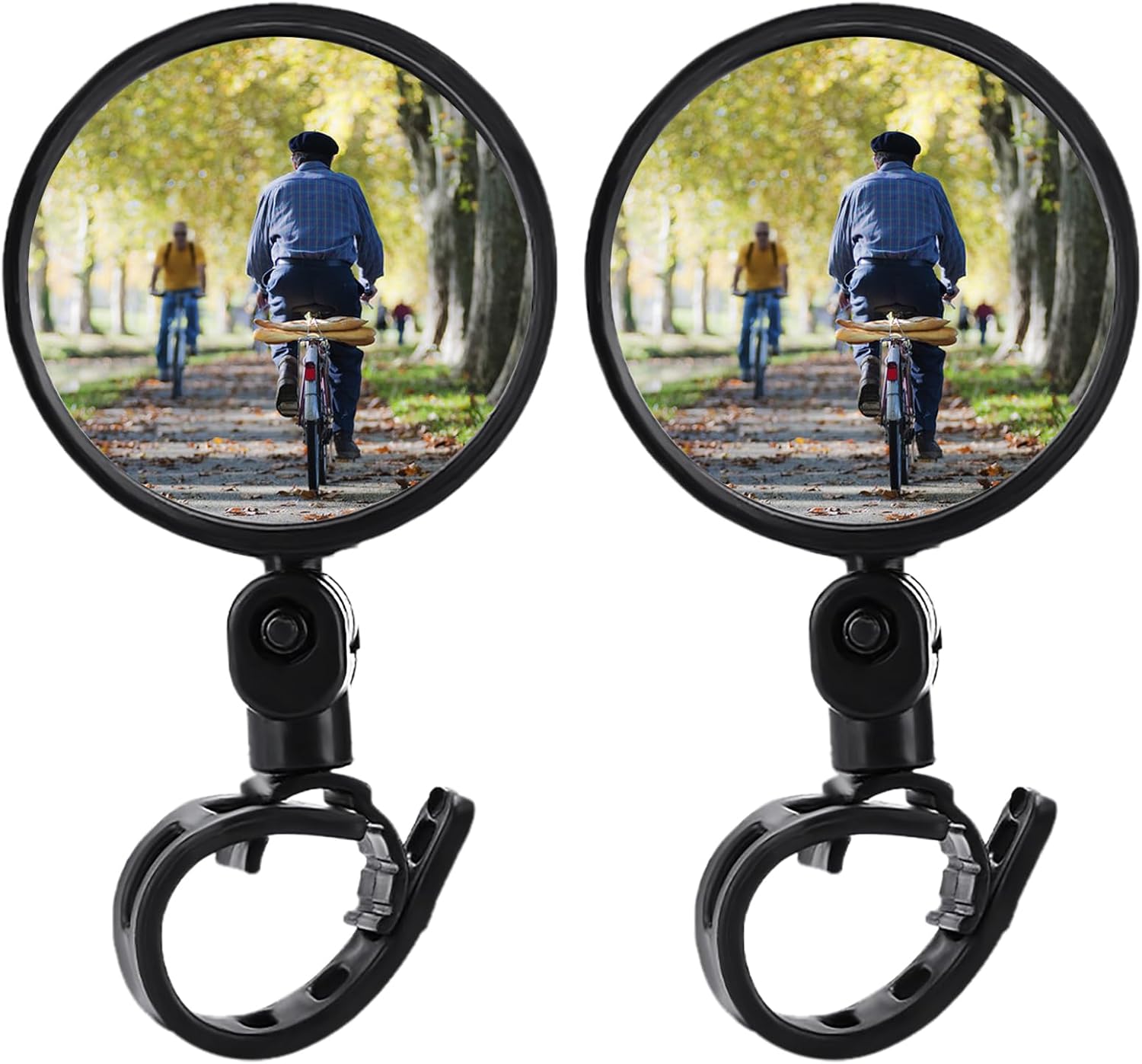 Fahrradrückspiegel (360° Drehbar), Klappbar, Für Roller