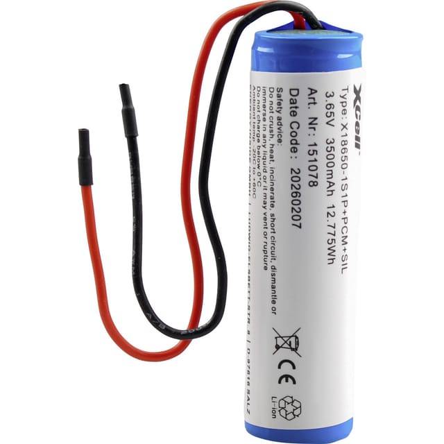 Xcell Spezial-akku 1x 18650 Li-ion 3.7 V 3500