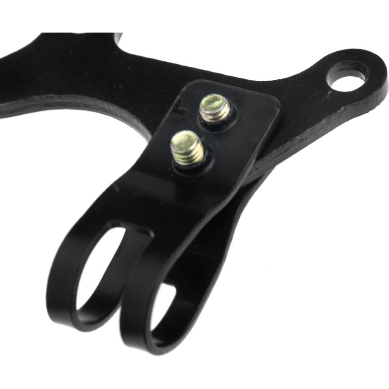 Schwarzer 16/20 Mm Rahmenadapter Für Rennrad/mtb 160 Mm Scheibenbremse, 20 Mm