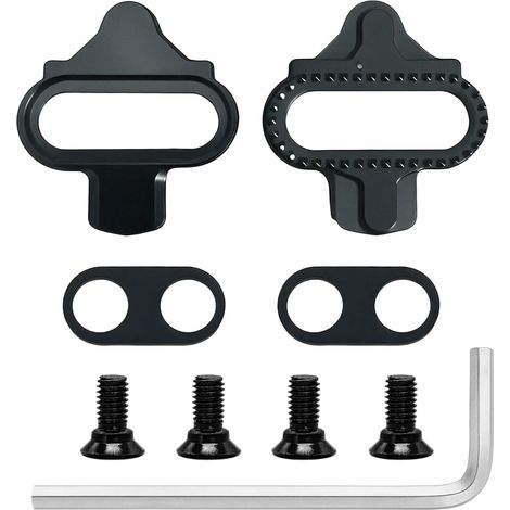 Selbstverriegelnde Fahrrad-cleats, Kompatibel Mit Shimano Spd Sm-sh51, Rutschfeste Platten Für Mountainbike- Und Indoor-cycling-pedale, Sicheres Und Langlebiges Fahrradzubehör