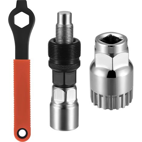 Fahrradkurbelabzieher, Fahrradreparaturwerkzeug, Mountainbike-kurbeldemontagewerkzeug, Mit 16-mm-schlüssel, Fahrradkurbel-reparaturset Zum Entfernen Von Fahrradkurbeln