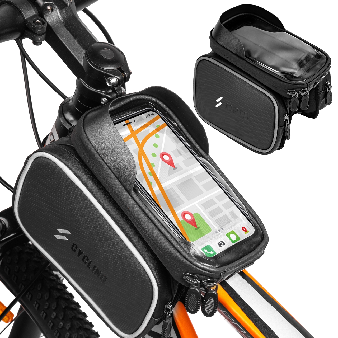 Maltrack B-bag300 Fahrradtasche Mit Handyhalterung
