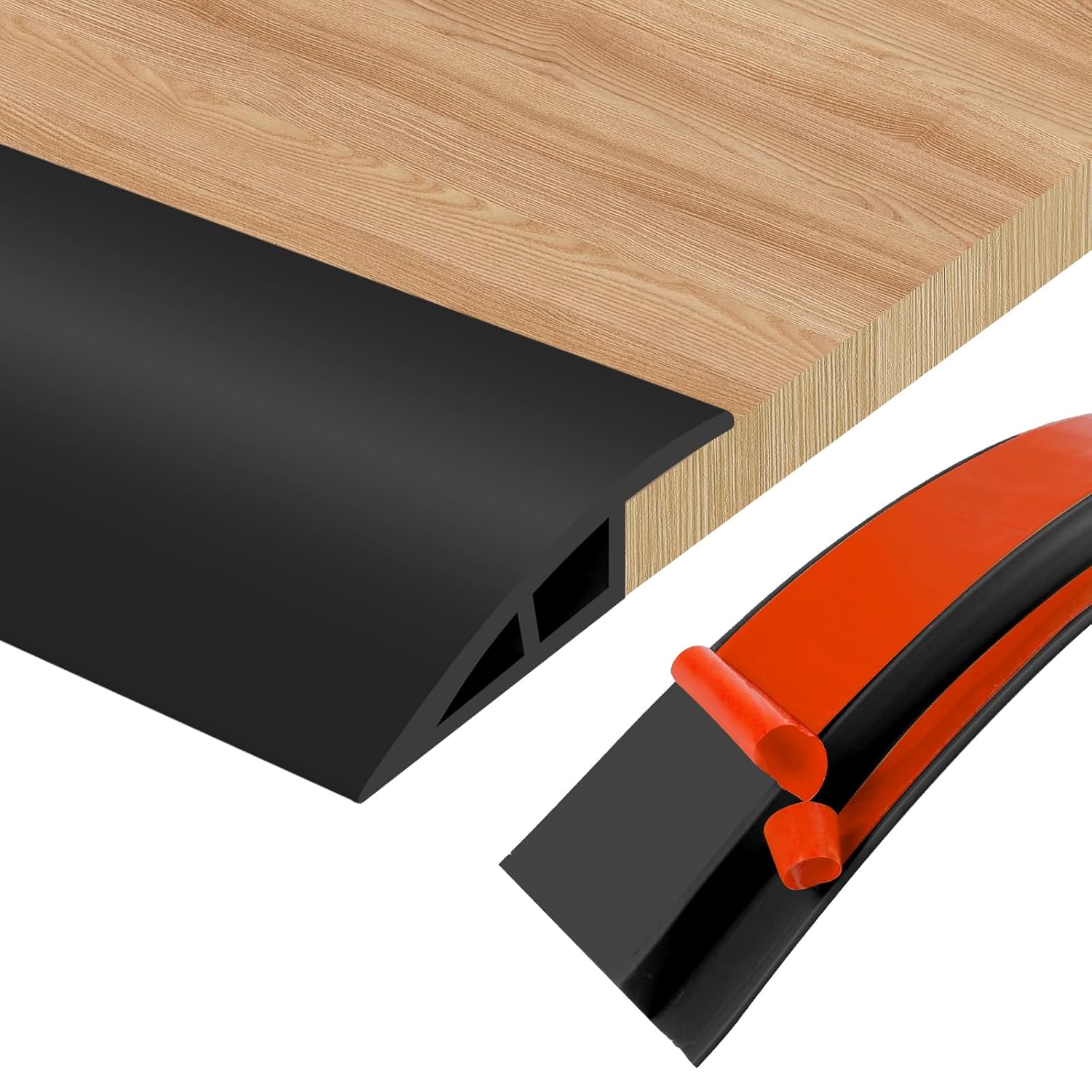 Profilé De Transition Auto-adhésif Double Face Pour Seuils De Porte, Profilé De Transition En Pvc Pour Carrelage, Assurant La Jonction Des Joints De Sol Et Des Transitions De Moquette.