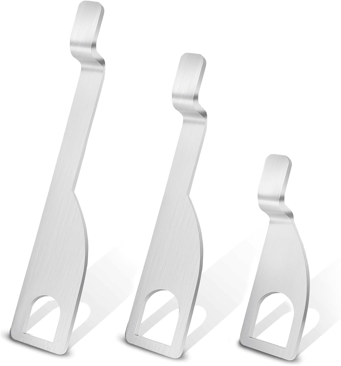 Ensemble De 3 Supports De Hayon En Acier Inoxydable, 10/15/20 Cm, Compatibles Avec Vw T5 T6 Multivan/california/camping-car/bus, Support De Hayon Avec Aération