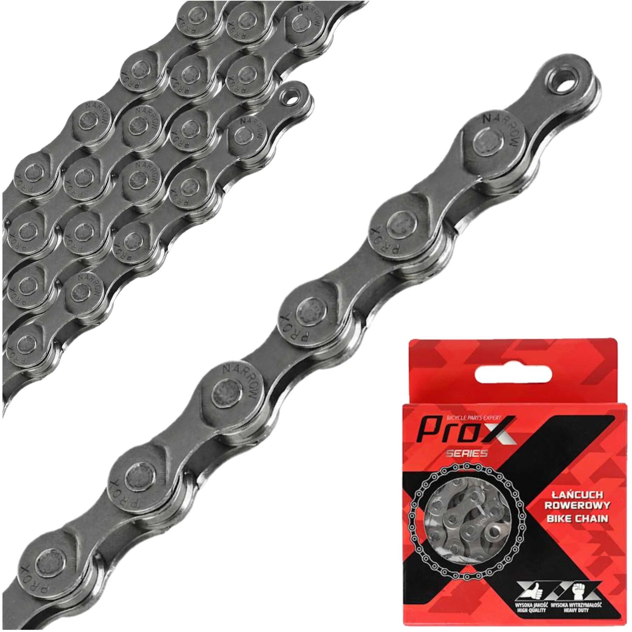 8-gang-fahrradkette 116 Prox Z8 Glieder Grauer Verschluss