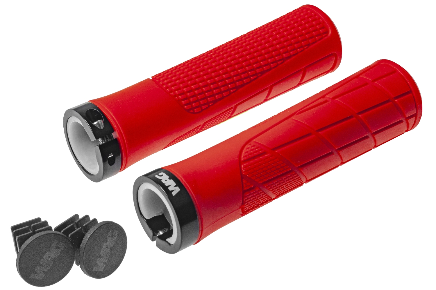 Wag Mtb Pro Griffe, Rot Und Schwarz, 135 Mm