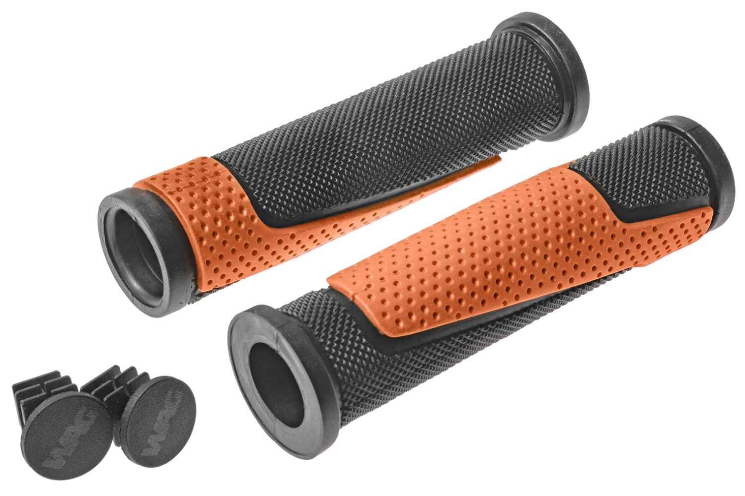 Wag Double D Griffe, Schwarz Und Orange, 125 Mm