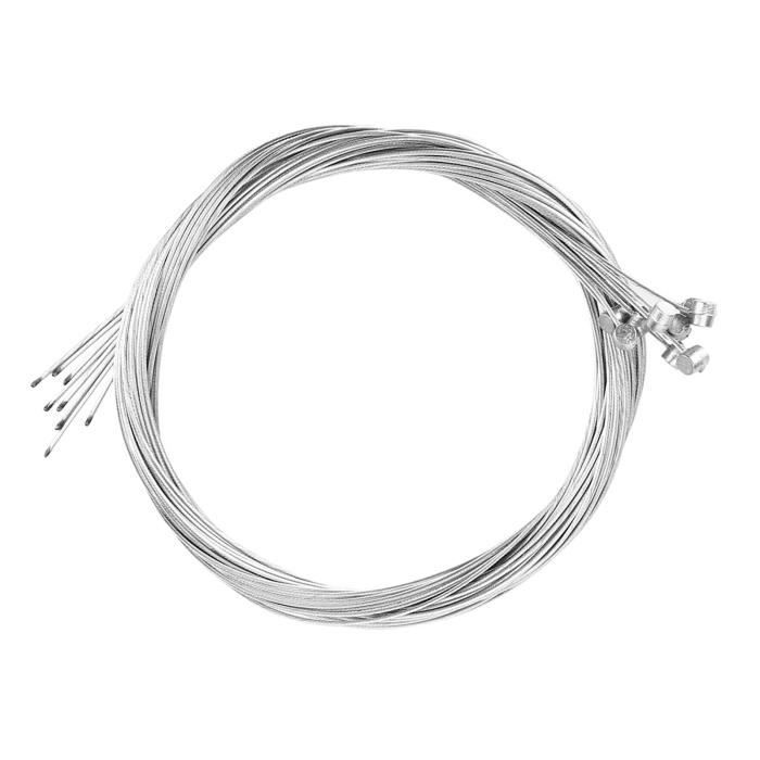 Câbles De Freins Pour Vélo - Shipenophy - Lot De 10 - Acier Haute Qualité - Extrémités Galvanisées