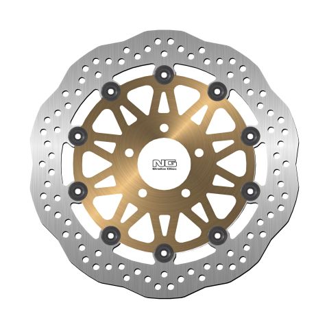 Ng Vorderradbremsscheibe Für Kawasaki Zx6r '95-'02, Z 750 '03-'06, W800 '11-'17, Z1000 '03-'06 (300x61x5) Wave