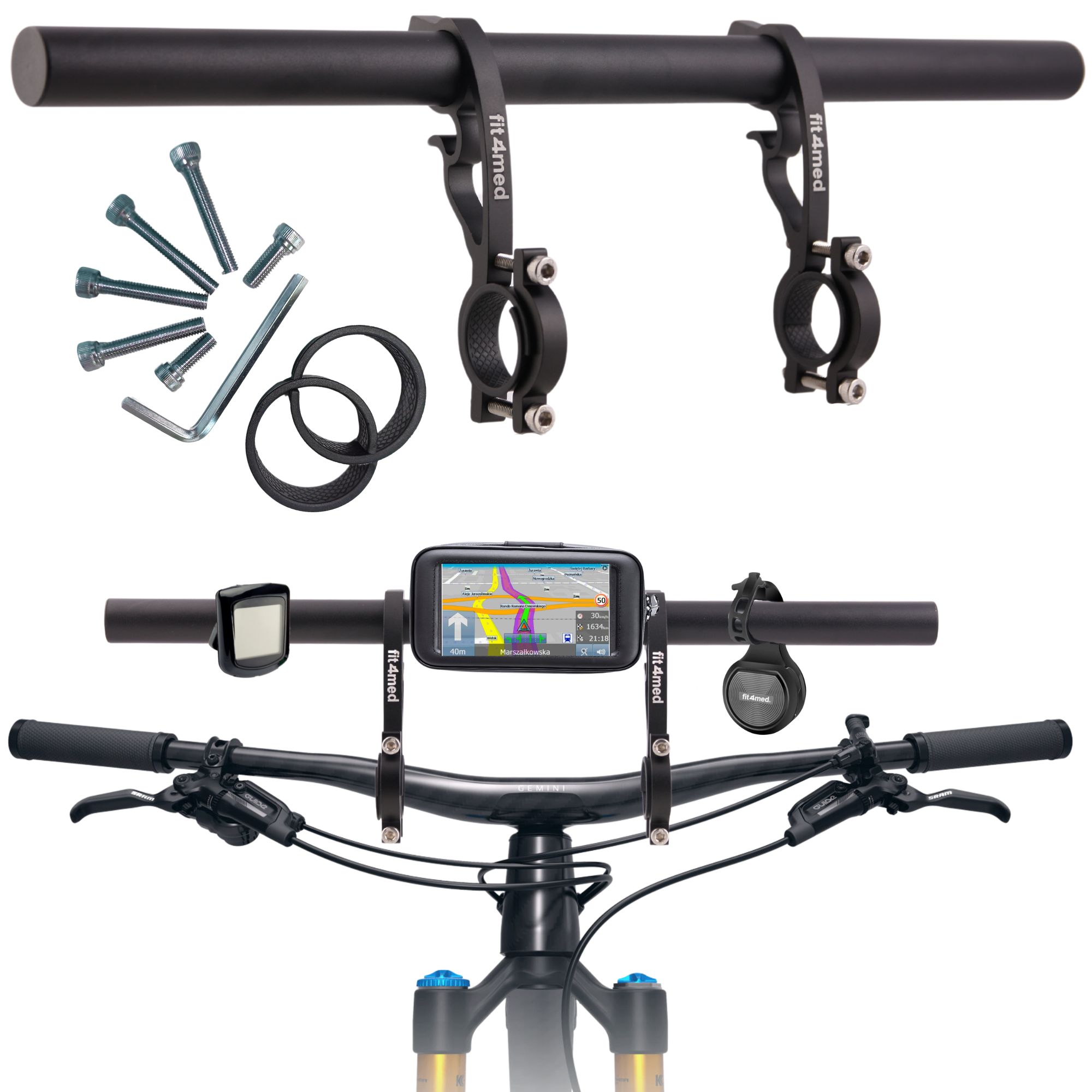 Lenkerverlängerung, Fahrradlenkerverlängerung