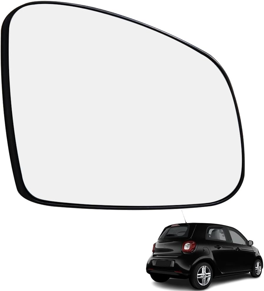 Rétroviseur Extérieur Droit Chauffant, Compatible Avec Smart Fortwo Forfour (2015–2019) Et Renault Twingo Iii (2015–2019)