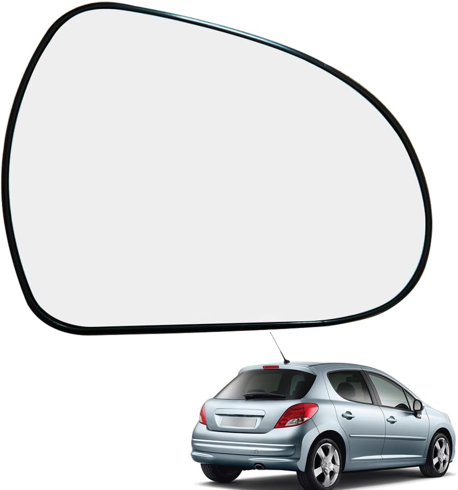 Rétroviseur Extérieur Droit Chauffant, Compatible Avec Peugeot 207 (2006–2015) Et 308 (2007–2013)