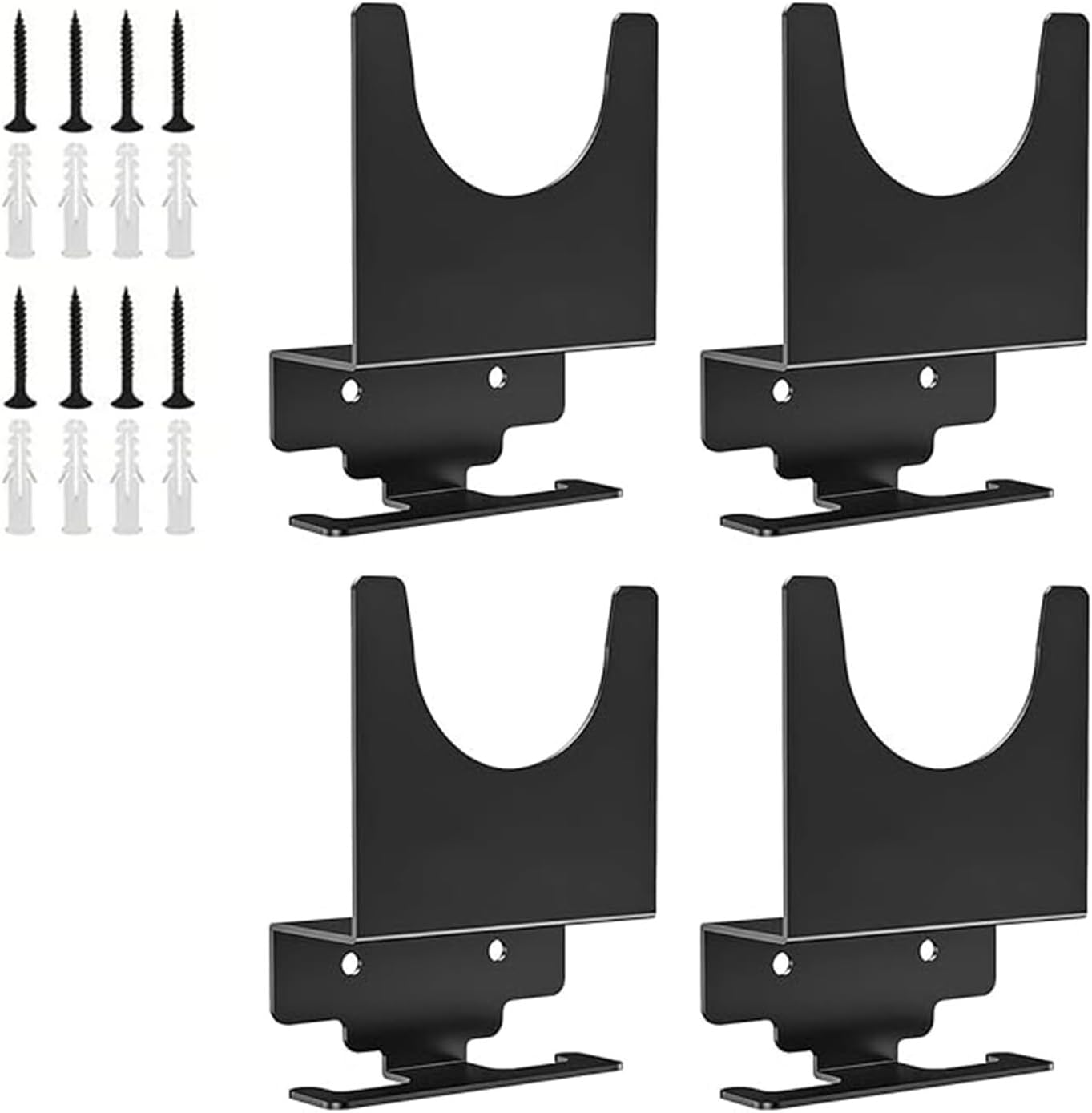 Support Mural Pour Meuleuse D'Angle En Acier, Fixation Flexible Avec Vis, Organiseur Porte-outils 13 X 10 Cm Pour Garage Et Atelier, Support Robuste Pour Meuleuse D'Angle Assurant Un Rangement Et Un M