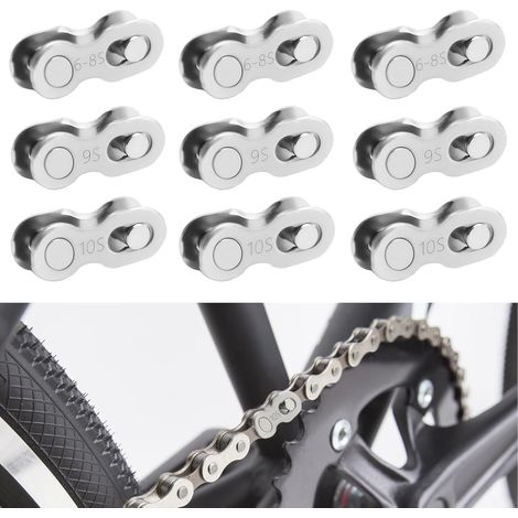 Paar Schnellverschlüsse Für Fahrradketten, Mountainbike-schnellverschlüsse Für 6-, 7-, 8-, 9- Und 10-gang-fahrradketten