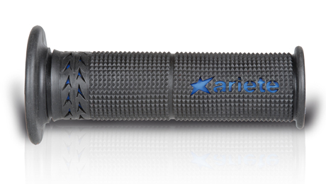 Ariete Rennrad-softgriffe Estoril (120 Mm) Mit Löchern, Farbe Schwarz/blau (12)