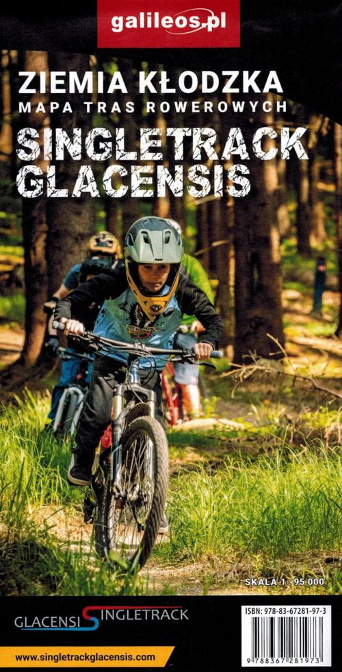 Kłodzko Land 1:95.000. Touristen- Und Radkarte. Singletrack Glacensis. Ausgabe 2023. Galileos