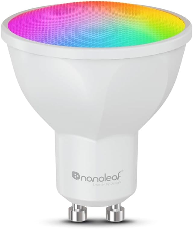 Matter Gu10 Led-lampe – 1 Stück – Rgbcw – Wlan/bluetooth – 400 Lumen – Kompatibel Mit Apple Alexa