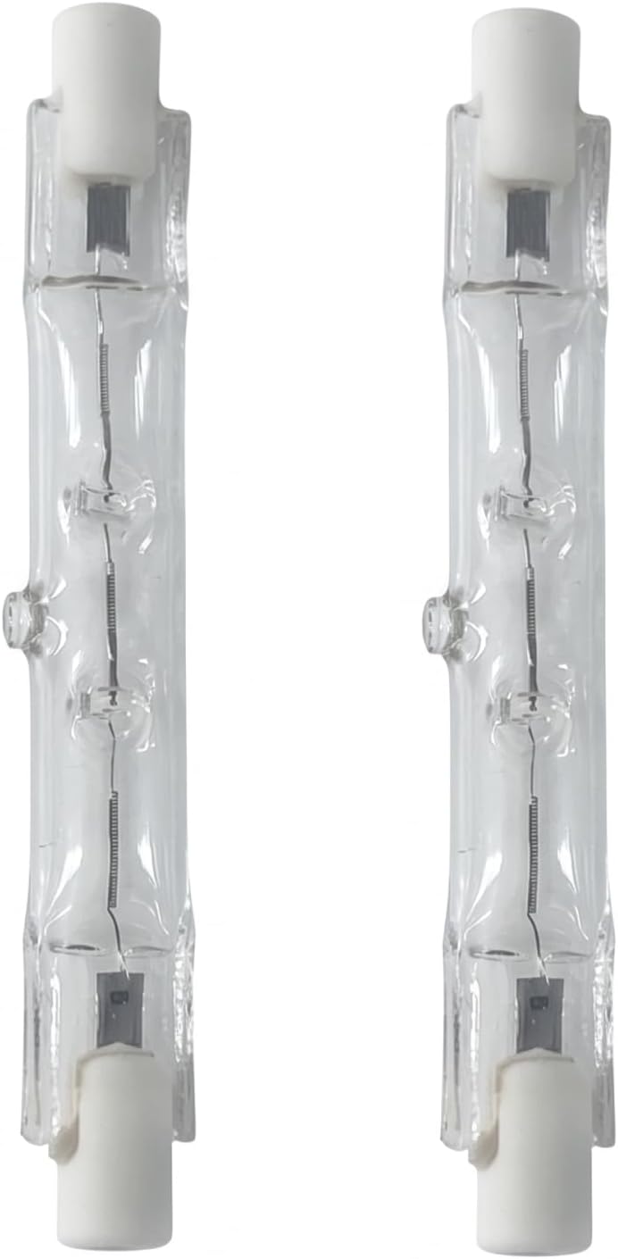 R7s 78 Mm 80 W J78 Halogenlampe, Dimmbar, 220 V, Langlebige Projektorlampe, Warmweißes 360°-halogenlicht, Für Landschafts- Und Deckenbeleuchtung, 2er-pack