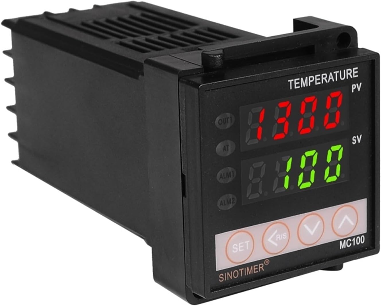 Universeller 0-10v Analogausgang-thermoelement, Pt100 Eingang Digitaler Pid-temperaturregler-thermostat Für Heizung Und Kühlung Mit Alarmfunktion - Einfache Bedienung
