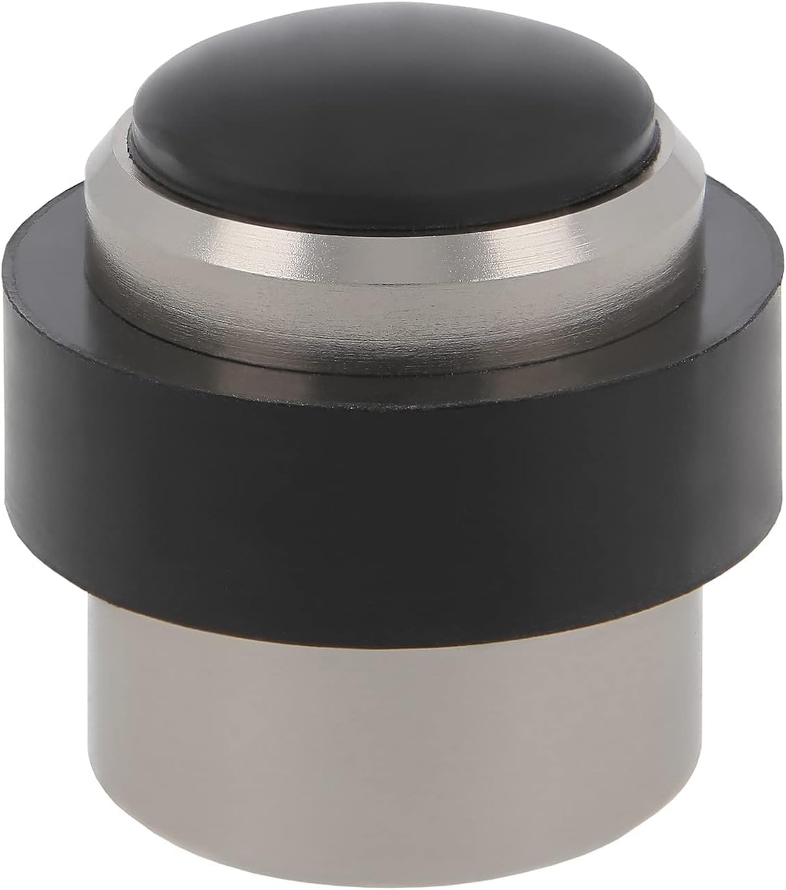 - Innentür-türöffner - Argenté - Ø30 Mm - Aluminium - Sichtbar - Inklusive Sichtschutz - Türöffner Mit Kautschukhaltigem Antidérapant - Mod. 205