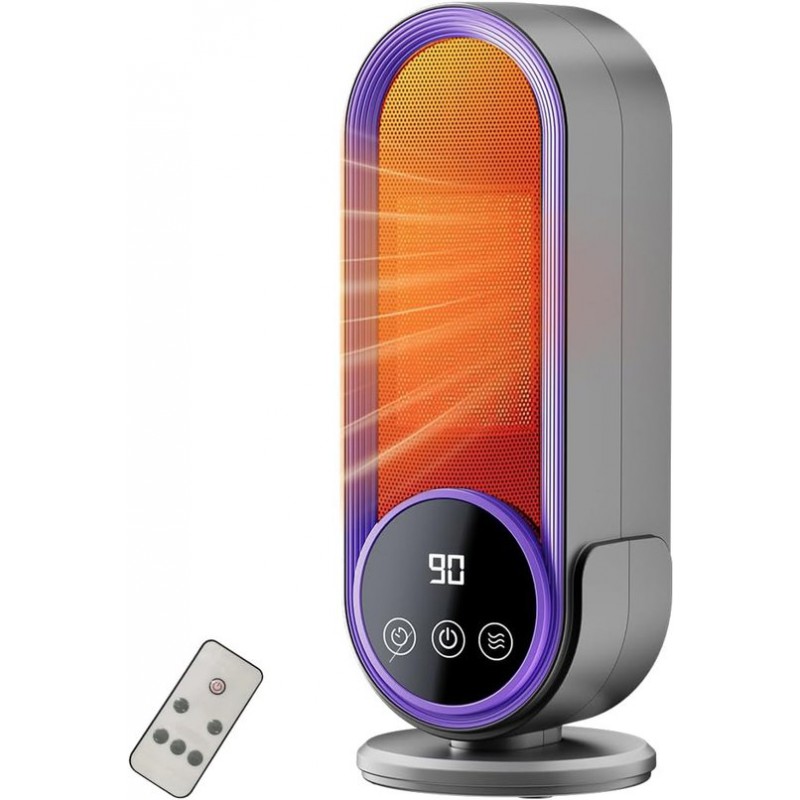 Zusatzheizung – Klein Und Leicht – 1200-w-schnellheizkörper Aus Keramik – Energieeffiziente, Tragbare Heizung – Mit Einstellbarem Thermostat, Fernbedienung Und Intelligentem Timer – Ideal Für Zuhause