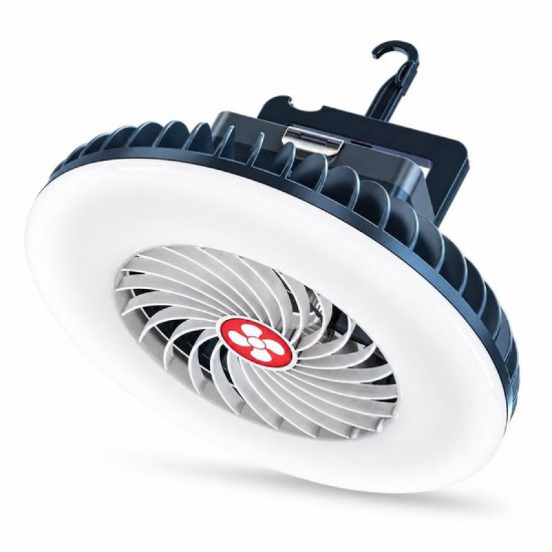 Camping Fan® – Usb-wiederaufladbarer Ventilator Mit Akku – Tragbarer Zeltventilator – Leise Und Kompakt – Für Camping Und Outdoor-aktivitäten